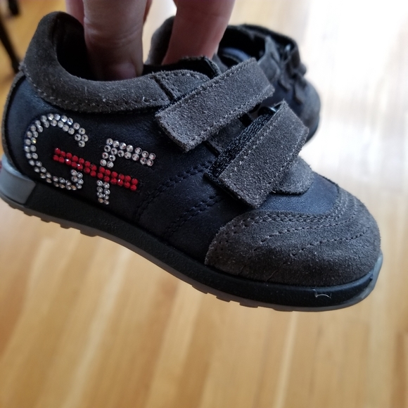 GF Ferre Crystal Logo Baby Sneakers - Picture 6 of 8